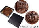 FRANKREICH Médaille, Les Hospices de Beaune BOURGOGNE - VILLES ET NOBLESSE Monnaie de Paris 1983 (68mm, 229,56g, 12h) -