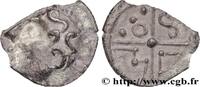 FRANKREICH Obole à la croix, MASO tête à gauche, type du coin GALLIEN - BELGICA - SEQUANI (Region die Besançon) c. 80-50 AC. (10mm, 0,44g, 12h) -