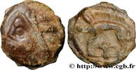 FRANKREICH Potin à la tête d’indien, classe Ij/h GALLIEN - BELGICA - LEUCI (Region die Toul) c. 75-50 AC. (17,5mm, 4,14g, 3h) SS