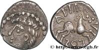 FRANKREICH Denier DIASVLOS GALLIEN - NORDGALLIEN - ÆDUI (BIBRACTE, Region die Mont-Beuvray) Autun (71) c. avant 52 AC. (13mm, 1,81g, 3h) -