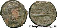 THE REPUBLIC (280 BC to 27 BC) Semis RÖMISCHE REPUBLIK - ANONYM Rome c. 157-156 AC. (22,5mm, 7,93g, 4h) -