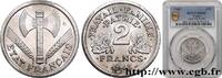 FRANKREICH 2 francs Francisque ETAT FRANÇAIS 1943 (27mm, 2,2g, 6h) -