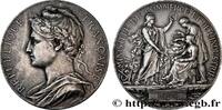 FRANKREICH Médaille, Ministère du commerce et de l’industrie, ENSEIGNEMENT 1914 (50mm, 64,7g, 12h) -