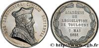 FRANKREICH Médaille, Académie de législation de Toulouse, ref TOULOUSE (1851) (35mm, 16,5g, 12h) -