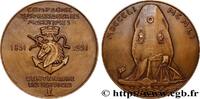 FRANKREICH Médaille, Compagnie des messageries maritimes, Cen MER ET MARINE : PAQUEBOTS, NAVIRES, BATEAUX 1951 (59,5mm, 113,24g, 12h) -