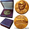 FRANKREICH Médaille, Louis Lumière, Paquebot de la compagnie MER ET MARINE : PAQUEBOTS, NAVIRES, BATEAUX 1952 (49,5mm, 68, 95g, 12h) -