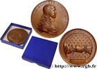 FRANKREICH Médaille, Paix des Pyrénées, refrappe LOUIS XIV LE GRAND OU LE ROI SOLEIL Monnaie de Paris 1974 (67,5mm, 141,7g, 12h) -