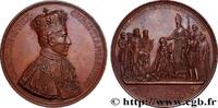 FRANKREICH Médaille, Sacre de Charles X LE SACRE À REIMS 1825 (58,5mm, 96,49g, 12h) -