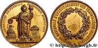 FRANKREICH Médaille, Exposition Universelle d’économie domest EXPOSITIONS UNIVERSELLES 75 - Paris 1872 (38mm, 26,2g, 12h) -