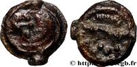 FRANKREICH Potin au sanglier enseigne, tête chevelue GALLIEN - AULERCI EBUROVICES (Region die Évreux) Évreux (27) c. 60-50 AC. (16mm, 2,92g, 9h) -
