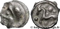 FRANKREICH Potin à la grosse tête GALLIEN - SENONES (Region die Sens) c. avant 52 AC. (19mm, 3,28g, 3h) -
