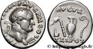 THE FLAVIANS (69 AD to 96 AD) Denier VESPASIANUS Rome 72 (18mm, 3,34g, 6h) -