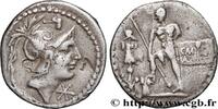 THE REPUBLIC (280 BC to 27 BC) Denier POBLICIA Rome 96 AC. (19mm, 3,72g, 4h) -