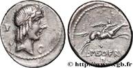 THE REPUBLIC (280 BC to 27 BC) Denier CALPURNIUS Rome 90 AC. (18,5mm, 3,96g, 2h) -