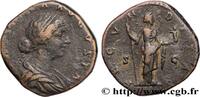 THE ANTONINES (96 AD to 192 AD) Sesterce FAUSTINA MINOR Rome 156-161 (29,5mm, 24,81g, 11h) -