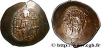 THE COMNENUS DYNASTY (1081-1204) Aspron trachy (scyphate) ISAAC II ANGELUS Constantinople 1185-1195 (28mm, 4,11g, 5h) -
