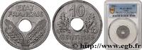 FRANKREICH 10 centimes État français, grand module ETAT FRANÇAIS Paris 1941 (21mm, 2,5g, 6h) -