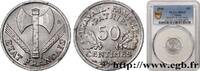 FRANKREICH 50 centimes Francisque, légère ETAT FRANÇAIS 1944 (18mm, 0,7g, 6h) -