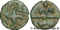 FRANKREICH Bronze au swastika VELIOCASSES (Region die Normandie c. 60-50 AC. (14mm, 1,59g, h) -
