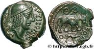 FRANKREICH Bronze SVTICOS, classe I au taureau VELIOCASSES (Region die Normandie c. 50-40 AC. (16mm, 3,13g, 5h) -