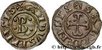FRANKREICH Denier ou bernardin LANGUEDOC - ANDUSE AND SAUVE - BERNARD II Sommières n.d. (17,5mm, 0,83g, 6h) -