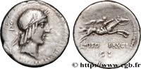 THE REPUBLIC (280 BC to 27 BC) Denier CALPURNIUS Rome 90 AC. (18,5mm, 3,80g, 3h) -