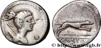 THE REPUBLIC (280 BC to 27 BC) Denier POSTUMIA Rome 74 AC. (19mm, 3,81g, 7h) -