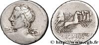 THE REPUBLIC (280 BC to 27 BC) Denier LICINIA Rome 84 AC. (19,5mm, 3,98g, 6h) -