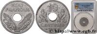 FRANKREICH 10 centimes État français, grand module ETAT FRANÇAIS Paris 1941 (21mm, 2,5g, 6h) -