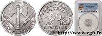 FRANKREICH 50 centimes Francisque, légère ETAT FRANÇAIS 1944 (18mm, 0,7g, 6h) -