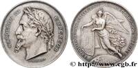 FRANKREICH Médaille, Exposition universelle, Services rendus EXPOSITIONS UNIVERSELLES 75 - Paris 1867 (36,5mm, 21,9g, 12h) -