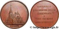FRANKREICH Médaille, Restauration de l'église de Sceaux par l ÉGLISES ET CATHÉDRALES 92 - Sceaux 1853 (37mm, 23,12g, 12h) -