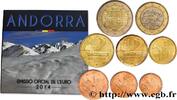 ANDORRA SÉRIE Euro BRILLANT UNIVERSEL ANDORRA 2014 (mm, g, h) -