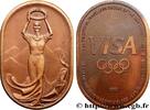 FRANKREICH Médaille, VISA, Jeux Olympiques d’été de Séoul JEUX OLYMPIQUES 1988 (44,5mm, 28,41g, 12h) -