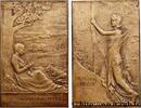 FRANKREICH Plaquette, La Suisse pacifiée et réorganisée SUISSE - CONFÉDÉRATION HELVÉTIQUE 1903 (37,5mm, 12,70g, 12h) -