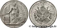 FRANKREICH Médaille, Tir fédéral de Fribourg TIR ET ARQUEBUSE 1881 (43mm, 34,26g, 12h) -