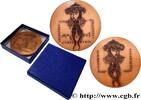 FRANKREICH Médaille, Jean Gutenberg, inventeur de l’imprimeri IMPRIMERIE ET PAPETERIE Monnaie de Paris 1972 (72mm, 157,4g, 12h) -