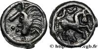 FRANKREICH Potin au cheval à droite GALLIEN - BELGICA - SUESSIONES (Region die Soissons) Ier siècle avant J.-C. (18mm, 3,19g, 3h) -