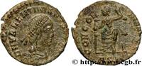 THE END OF EMPIRE(363 AD to 476 AD) Nummus VALENTINIANUS II Siscia 379-383 (16mm, 1,88g, 5h) -