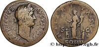 THE ANTONINES (96 AD to 192 AD) Sesterce HADRIANUS Rome 128 (33mm, 26,29g, 6h) -