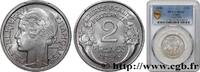 FRANKREICH 2 francs Morlon, aluminium FUNFTE FRANZOSISCHE REPUBLIK 1958 (27mm, 2,20g, 6h) -