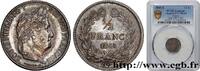 FRANKREICH 1/2 franc Louis-Philippe LUDWIG PHILIPP I Rouen 1845 (18mm, 2,49g, 6h) -