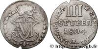 DEUTSCHLAND - BERG 3 Stuber monogramme de Maximilien Joseph Duc de Be DEUTSCHLAND - BERG Düsseldorf 1804 (21mm, 2,51g, 6h) -