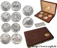 Coffret 5 monnaies XXIV olympiade Séoul 1988 1986 SÜKOREA SÜKOREA  1986 (mm, g, 12h) ST