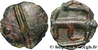 FRANKREICH Potin à la grosse tête, dégénéré GALLIEN - BELGICA - SEQUANI (Region die Besançon) c. 80-50 AC. (19mm, 2,63g, 3h) -