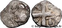FRANKREICH Drachme type de Belvès S.216, 219 GALLIA - SÜWESTGALLIEN - PETROCORII (Region die Périgueux) Ier siècle av. J.-C. (15mm, 1,82g, 9h) -