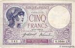 FRANKREICH 5 Francs FEMME CASQUÉE FRANKREICH 5 Francs FEMME CASQUÉE 1918 S -