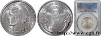 FRANKREICH 2 francs Morlon, aluminium FUNFTE FRANZOSISCHE REPUBLIK 1958 (27mm, 2,20g, 6h) -