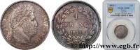 FRANKREICH 1 franc Louis-Philippe, couronne de chêne LUDWIG PHILIPP I Nantes 1833 (23mm, 4,99g, 6h) -