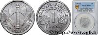 FRANKREICH 1 franc Francisque, légère ETAT FRANÇAIS Castelsarrasin 1944 (23mm, 1,3g, 6h) -